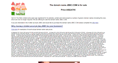Desktop Screenshot of jbbc.com